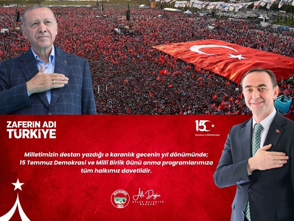 15 Temmuz Demokrasi ve Milli Birlik Günü Anma Etkinlikleri