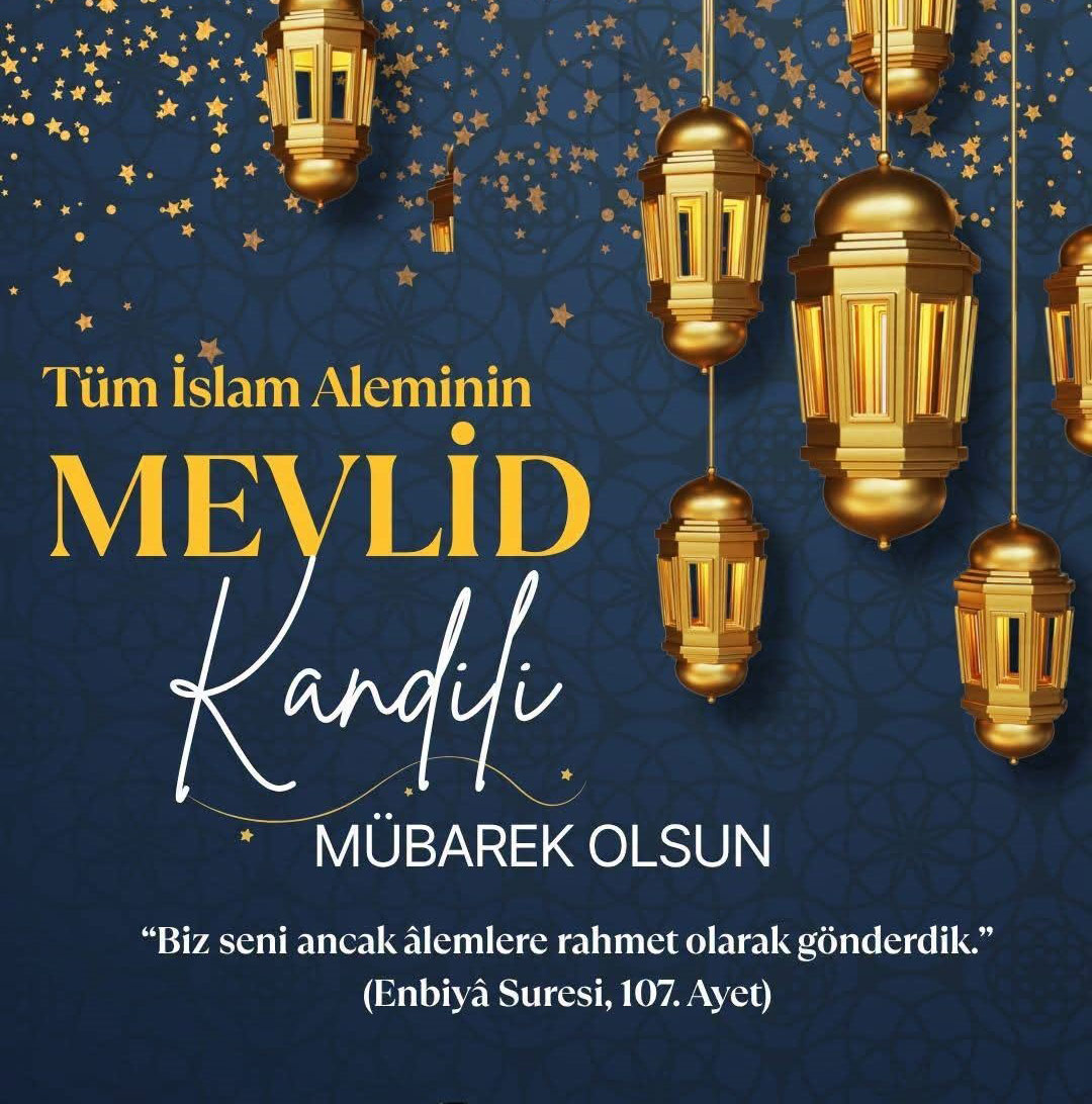 Mevlid Kandilimiz Mübarek olsun