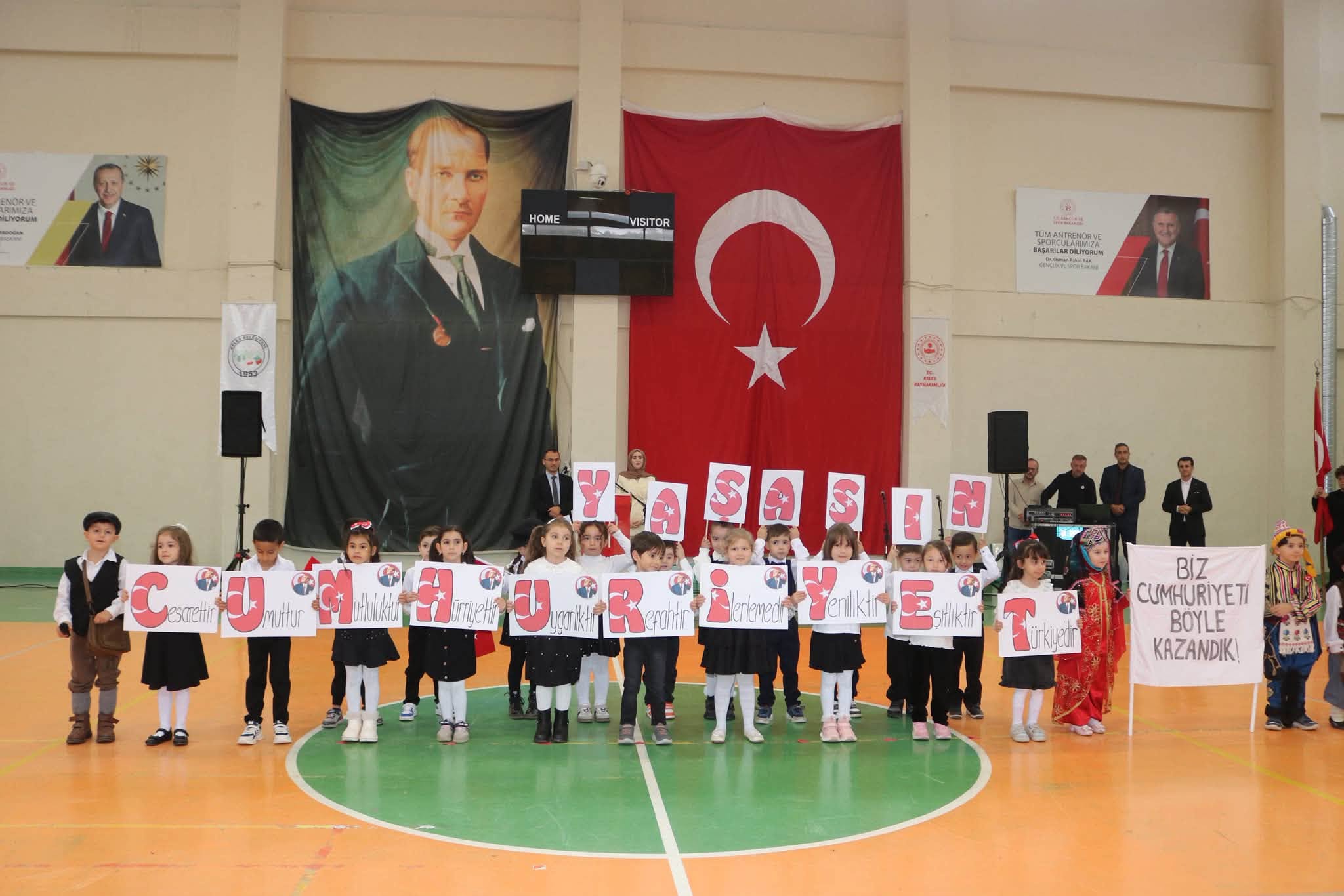 Cumhuriyetimizin 103. yılı, Keles’te Büyük Bir Coşkuyla Kutlandı
