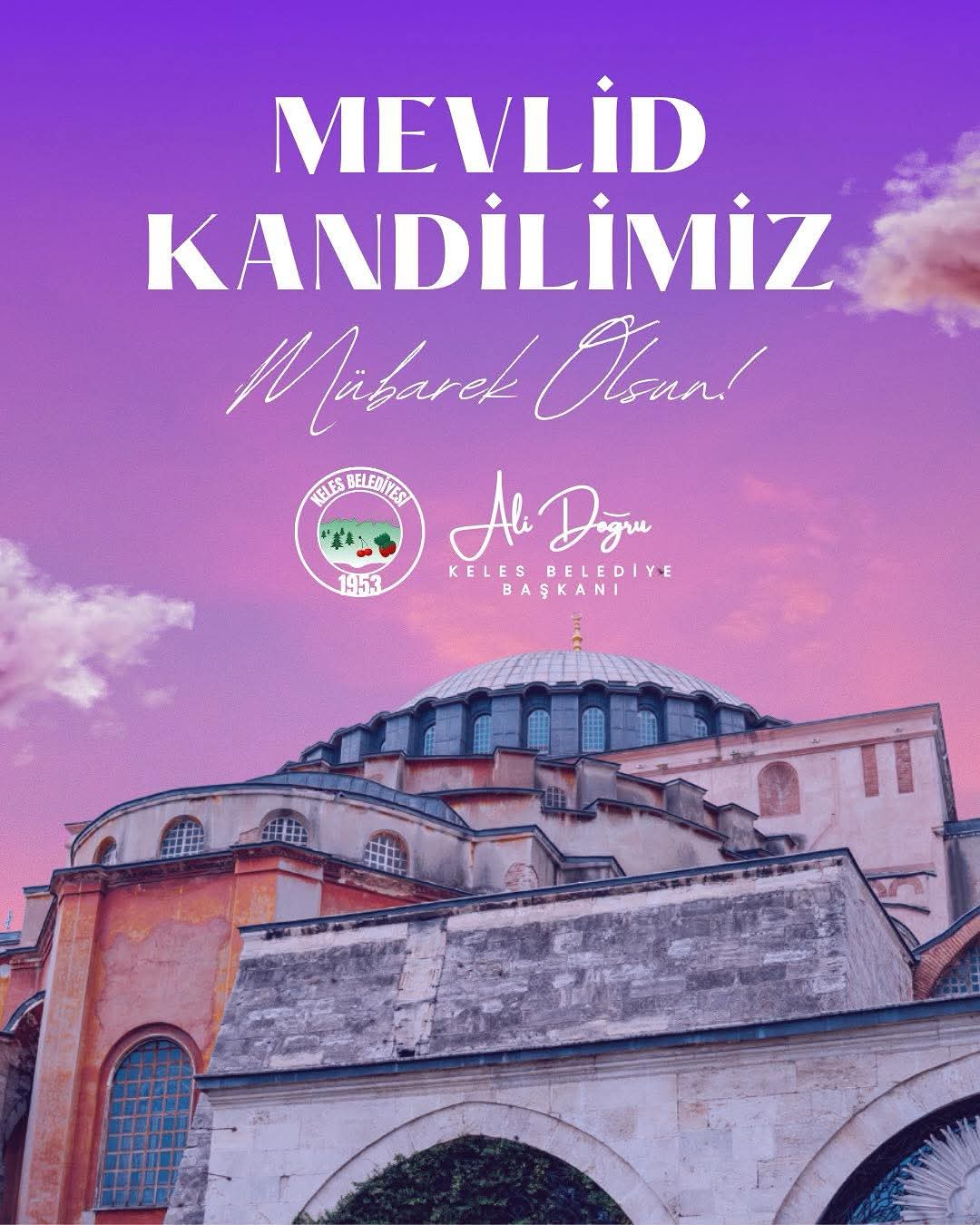 Mevlid Kandiliniz Mübarek Olsun