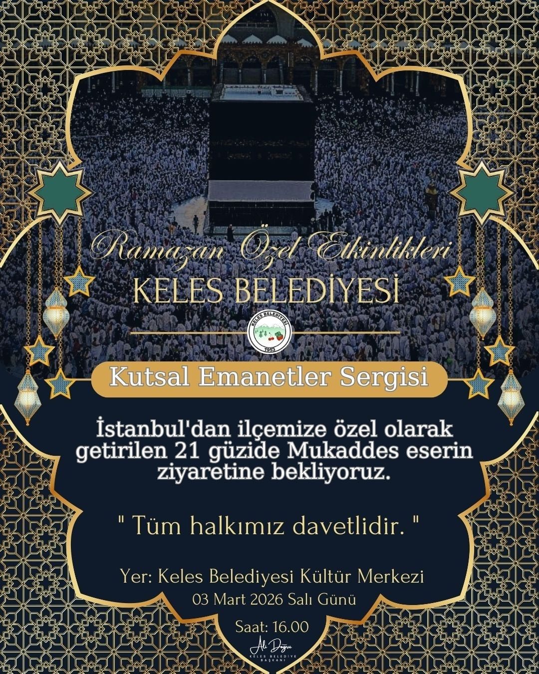 Ramazan Ayına Özel Etkinlikler