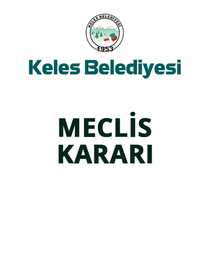 2024 Yılı Ekim Ayı Belediye Meclis Kararları