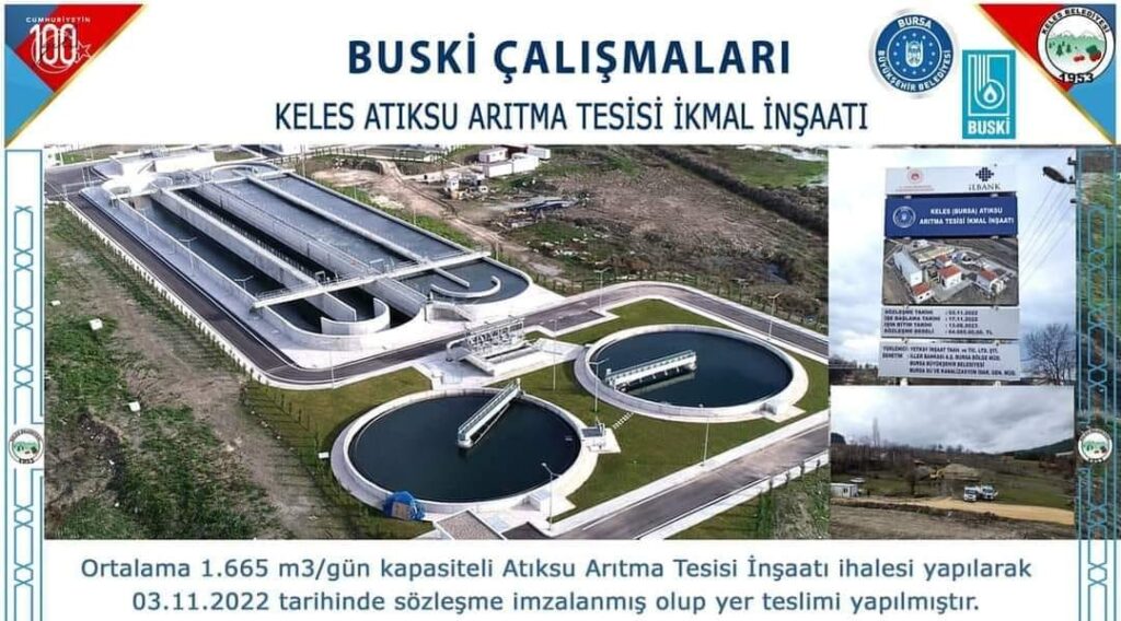 Atıksu Arıtma Tesisi İkmal İnşaatı